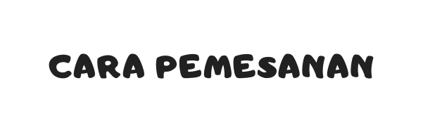 cara pemesanan